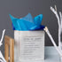 HEYPLACE 360 Sheets Tissue Paper for Gift Bags, Blue Tissue Paper Bulk 11.5 x 8Inch Tissue Paper for Gift Wrapping Crafts Graduation Wedding Birth...