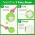 Easy@Home 25 Individual Pouch Urinary Tract Infection Test Strips, UTI Urine Testing Kit for Urinalysis and Detection of Leukocytes and Nitrites (...