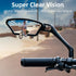 ROCKBROS 2024 Bike Mirror HD Blast-Resistant Bike Mirror Handlebar Mount 360 Degree Adjustable Ebike Mirror Rotatable Bicycle Mirror Easy to Insta...