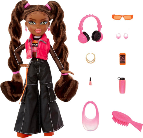 Bratz Alwayz Sasha Fashion Doll with 10 Accessories and Poster...