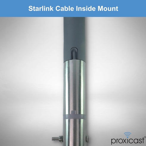Proxicast Starlink Antenna Adapter for J-Max Antenna Mounts - Stainless Steel Coupler for V2 Rectangular Motorized Starlink Satellite Dish Antenna...