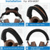 Geekria Flex Fabric Headband Cover Compatible with ATH-MSR7, ATH-MSR7NC, ATH-MSR7BK, ATH-MSR7GM Headphones, Replacement Repair Part, Easy DIY Inst...