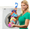 Sock Laundry Solution for Washing Drying & Storing Socks in Pairs, Clip & Hold Small & Long Socks in Washer Dryer & Closet, 2-Pack (Dark Blue)...