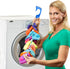 Sock Laundry Solution for Washing Drying & Storing Socks in Pairs, Clip & Hold Small & Long Socks in Washer Dryer & Closet, 2-Pack (Dark Blue)...