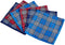 RDS HANKYTEX Men's Handkerchiefs 100% Cotton Checker Pattern 6 Pieces …...