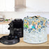 Round Dust Cover for Kitchen Appliance Protective Cover,Floral Printed Durable Rice Cooker Air Fryer Cover 8Qt...