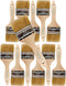Pro Grade Chip Paint Brushes - 12-Pack - 2.5" Chip Brushes for Paints, Stains, Varnishes, Glues, & Gesso - Home Improvement - Interior & Exterior ...