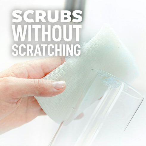 Scotch-Brite Greener Clean Scrubbers Non-Scratch Scrub Sponge, 18 Count, Natural...