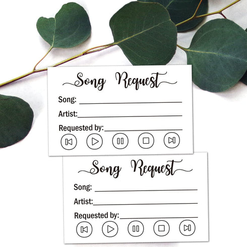 50 Request a Recipe Card for Bridal Shower - Invitation Insert for Bridal Wedding Baby Shower, Size 3.5" x 2" inches....