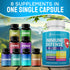 Immune Support 8 in 1 Capsules - Zinc Supplement, Vitamin D3 5000 IU, Vitamin C 1000MG and Elderberry - Immune Booster Supplement with Echinacea, ...