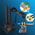 Eightwood WiFi 6E Antenna Tri-Band 2.4GHz 5GHz 6GHz RP-SMA WiFi Antennae Magnetic Base for Desktop PC Computer PCI-E WiFi 6E Bluetooth Card USB Wi...