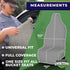 Seat Cover - Washable Car Seat Protector from Sweat, Food, Dirt after Gym, Swimming etc. - Universal Gray Public Car Seat Covers for Transit Bus, ...