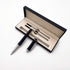 Metal Ballpoint Pen Business Signature Pen Gel Pen with Two Black Refills Nice Gift for Friends and Family (Black)......
