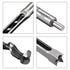 uxcell Square Hole Drill Bits for Wood 9/16" x 210mm Mortising Chisel Bit Auger Spur Cutter Tool for Woodworking Carpentry Drilling Tool...