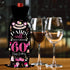 60th Birthday Gifts for Women Men Wine Bag, Cool Gifts for 60 Year Old Woman, 60th Birthday Party Decorations for Woman Men, Pairs Well with Turni...