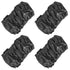 DOERDO 4Pcs Baby Stroller Wheel Cover Protection Covers for Baby Stroller Wheelchair, Black, Large...