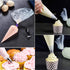 LoveBB 500 Pcs Piping Bags Disposable 10.6 inch Thick Tipless Pastry Bags Icing Frosting Bags for Baking Cookies Cupcake Decorating Supplies...