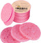 50-Count Compressed Facial Sponges for Daily Facial Cleansing and Exfoliating, 100? Natural Cosmetic Spa Sponges for Makeup Remover, Reusable, Pin...