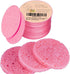 50-Count Compressed Facial Sponges for Daily Facial Cleansing and Exfoliating, 100? Natural Cosmetic Spa Sponges for Makeup Remover, Reusable, Pin...