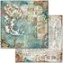 STAMPERIA INTERNATIONAL, KFT PAPER PAD 12X12 10PK SEA WORLD, 30.5 x 30.5 (12" x 12"), Multicoloured...