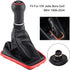 5 Speed Car Gear Shift Knob Manual/Auto Gear Shift Knob Boot Dust Boot Cover Replacement Compatible with MK4 1999-2004...