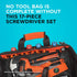 BLACK+DECKER Magnetic Screwdriver Set, 17-Piece (BDHT65003)...