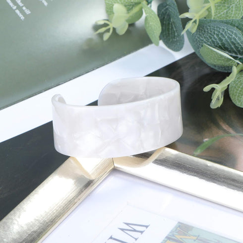 ORAZIO Acrylic Jewelry Set for Women Statement Boho Resin Earrings Necklace Bracelet...