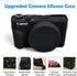 Case for Canon Powershot G7 X Mark III Digital Camera, Soft Silicone Protective Cover with Button Marker Removable Lens Cover for Canon Powershot ...