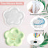 Tray Silicone Molds Large Resin Tray Molds Round Heart Flower Shape Plate Mold Irregular Organizer Casting Mold Epoxy Resin Moulds for Jewelry Sto...