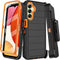 for Samsung Galaxy A14 5G Case with Belt Clip Holster,Built-in Screen Protector,Heavy Duty Shockproof Drop Protection Military Grade Durable Phone...