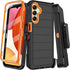 for Samsung Galaxy A14 5G Case with Belt Clip Holster,Built-in Screen Protector,Heavy Duty Shockproof Drop Protection Military Grade Durable Phone...