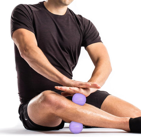 ZanLLW® Massage Lacrosse Ball Therapy for Deep Tissue, Trigger Point, Myofascial Release, Muscle Ball Physical Therapy for Plantar Fasciitis, Back...