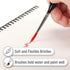 Mr. Pen- Miniature Paint Brushes, 9 Pcs, Detail Paint Brush Set, Fine Paint Brush, Fine Detail Paint Brush Set, Detail Paint Brushes, Model Paint ...