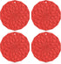ME.FAN Silicone Trivet Mats - 4 Pack Pot Holders - 7.4'' Thickened Hot Pads for Hot pots, Pans and Dishes, Heat Resistant Silicone Trivet for Tabl...