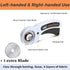 Mr. Pen- 45mm Rotary Cutter with 1 Extra Blade, Ergonomic Handle, Rotary Cutter for Fabric, Fabric Cutter, Fabric Cutter Wheel, Fabric Rotary Cutt...
