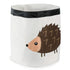 Collapsible Storage Bin Basket for Bedroom, Nursery, Playroom and More 17x18" Diameter - Hedgehog...