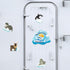 5PCS Cruise Door Magnet, Alaska Cruise Refrigerator Car Ship Magnetic Decal, Alaskan Themed Magnets Door Decoration, Whale Sea Lion Seal Reindeer ...