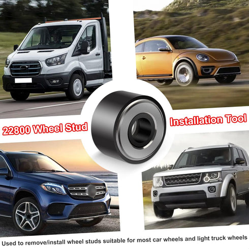 22800 Wheel Stud Installer is Suitable for Light Trucks and Most Automotive Wheel Studs...