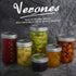 VERONES Mason Jars 12 OZ, Canning Jars Jelly Jars With Regular Lids, Ideal for Jam, Honey, Wedding Favors, Shower Favors,15 PACK...