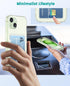Case compatible with iPhone 15 Plus, Clear Phone Case with Card Holder Shockproof Slim Cover compatible with iPhone 15 Plus - Transparent...