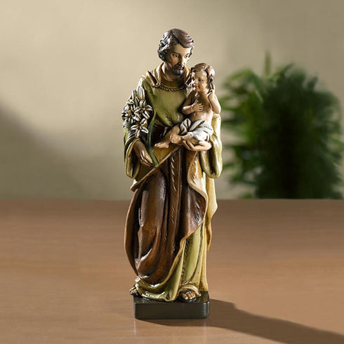 Christian Brands St Joseph W/Child Statue, 8 inch...