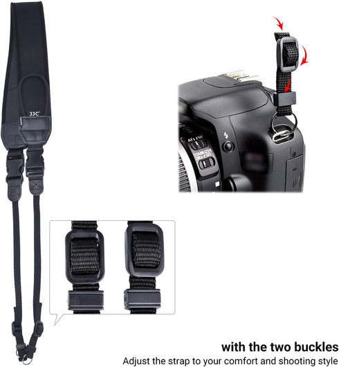 Universal Shoulder Neck Strap for DSLR Camera,Soft Neoprene Neck Belt Strap with Quick-Release,Camera Strap for X100V Canon R5 R6 R7 R RP 5DM4 6DM...