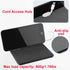 Small Floating Shelf Bluetooth Speaker Mount, Anti Slip Speaker Stand for Cameras, Baby Monitors, Cell Phone, Webcam, Router, Toy Display, Acrylic...