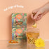 Alibú Dried Fruit Tea Infusions - Tropical - Naranjilla, Mango, Pineapple – Certified Vegan, 100% Natural, Hot or Iced, Caffeine Free, Eat and Dri...