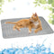 Dog Cooling Mat Washable, Portable Summer Dog Pad, Water-Absorbent Pet Cooling Pad, Ice Silk Self-Cooling Mat for Dog for Kennel/Sofa/Bed/Floor/Ca...