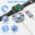 Improved USB-C Charger for i Watch, 2-in-1 iPhone and iWatch Magnetic Fast Charging Cable with USB-C Wall Charger, Compatible with i Watch Series ...