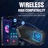 Motorcycle Helmet Speakers High Battery Life Helmet Headphone IPX6 Automatic Answer/Call Music Control/Intelligent Noise/Wake up Siri, 2 Different...
