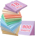 Joyberg 18 Pads Sticky Notes, 3x3” Aesthetic Sticky Notes, 9 colors of Neutral Notes for Office, School, Home Desks, and More, 50 Sheets/Pad...