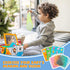 teytoy Baby Tissue Box Toy, Montessori Tissue Box Sensory Toy with Tummy Time Mirror Toy for Infant Newborn Toddlers High Contrast Sensory Toys fo...