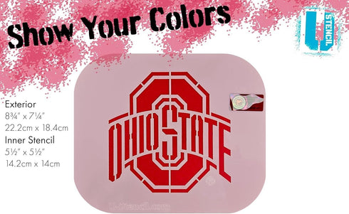 Ohio State Curbee Stencil - OHOOS-601...